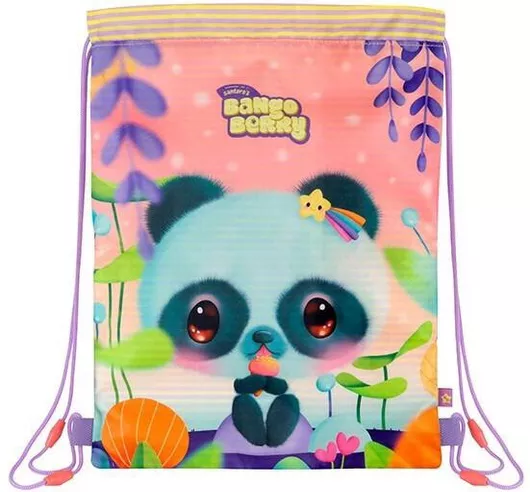 Τσαντα Κορδονι Πλατης Bangoberry Pally Panda 1123bb01