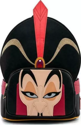 Παιδική Τσάντα Πλάτης Loungefly Alladin Jafar Cosplay Mini 22.86x11.43x11.43cm Μαύρο