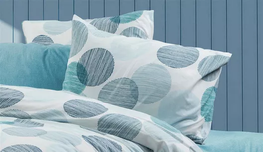 Σετ Μαξιλαροθήκες Dimcol με Φάσα 467 50x70cm Petrol