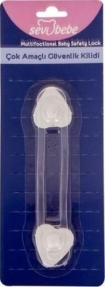 Προστατευτικό για Ντουλάπια & Συρτάρια με Αυτοκόλλητο από Πλαστικό Λευκό