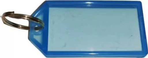 Ταμπελάκι κλειδιών χρώματος μπλέ 2539-k