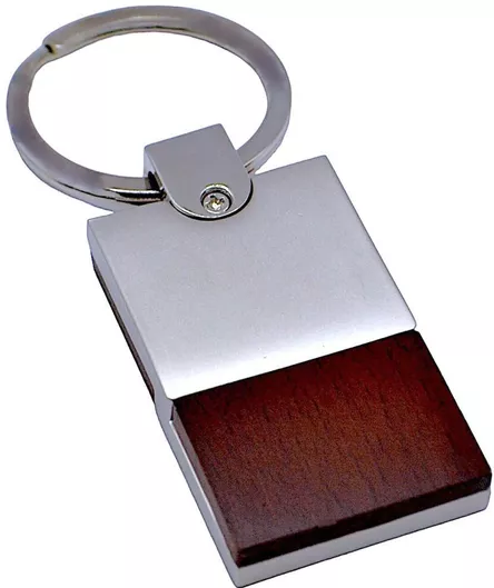 Μπρελόκ Μέταλλο Ξύλο 8.5cm 11mod18