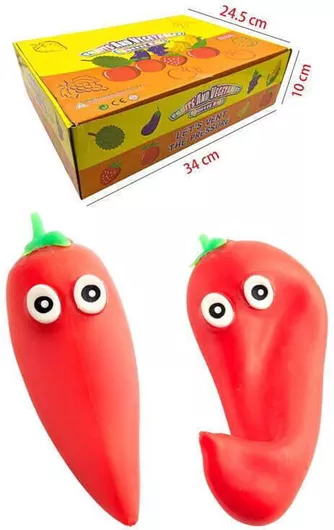 Squishy Παιχνίδι Αντιστρές Anti-stress Fruits Vegetables Ball