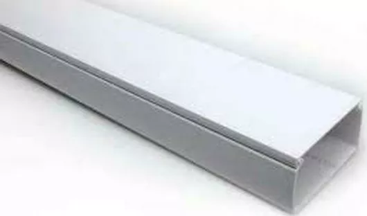 Κανάλι Καλωδίων Kassinakis  Πλαστικό 100x50mm 1m Λευκό