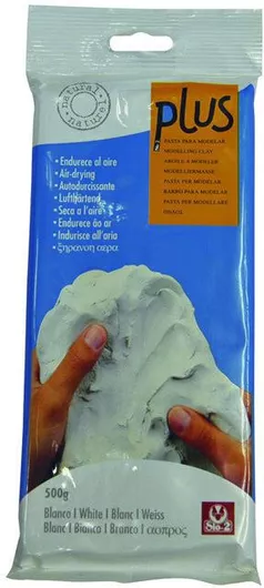 Πηλός Μοντελοποίησης Λευκός 500gr
