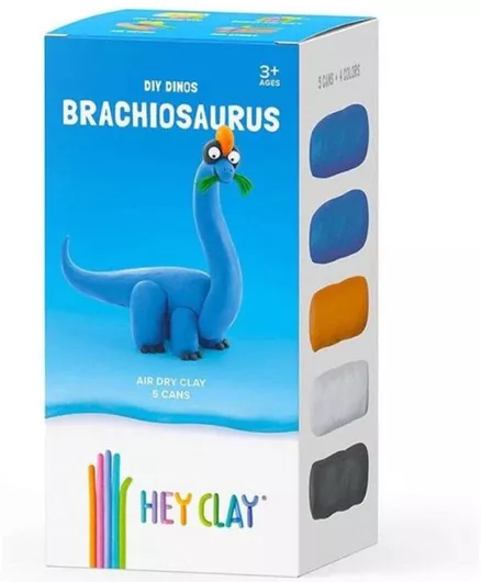 Πηλός Hey Clay Claymates Brachiosaurus Παιδικός Πολυμερικός 75gr