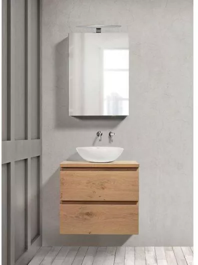 Καθρέπτης Μπάνιου Mabo Katarina 80 από Plywood