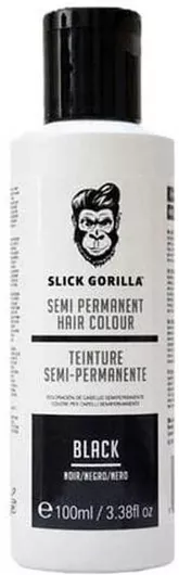 Slick Gorilla Προσωρινή Βαφή Μαλλιών Black 100ml