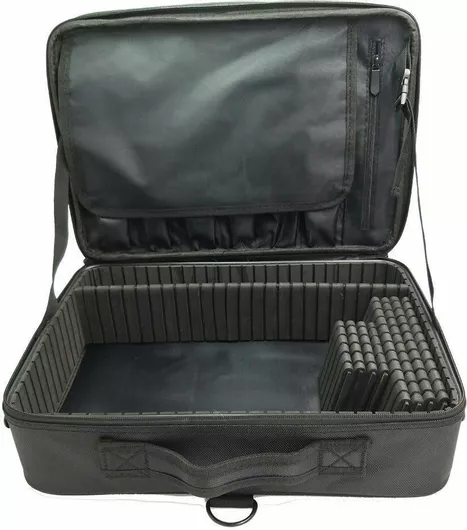 Βαλιτσάκι Αισθητικής Μαύρο Υ12xΠ40xΒ28cm