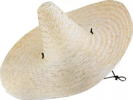 Αποκριάτικο Αξεσουάρ Καπέλο Ψάθινο Μεξικάνου