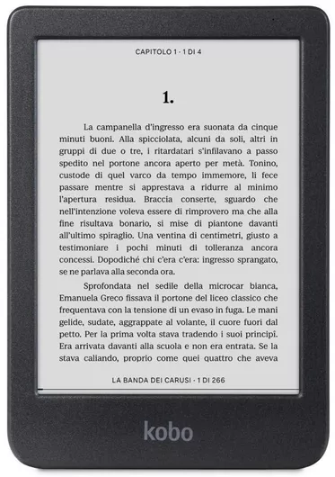 Ebook Reader Kobo Clara BW με Οθόνη Αφής 6" 16GB Μαύρο