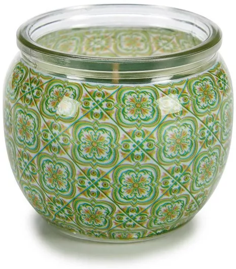 Αρωματικό Κερί Plastona σε Βάζο Πράσινο