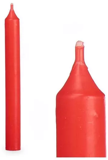 Plastona Διακοσμητικό Κερί Κηροπηγίου Κόκκινο 15εκ.