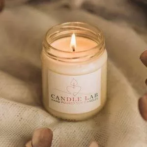 Αρωματικό Κερί CandleLab Σόγιας με Άρωμα Clean and Fresh