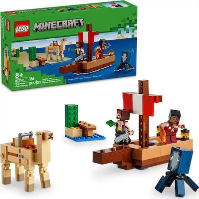 Lego Minecraft The Pirate Ship Voyage για 8+ Ετών #21259
