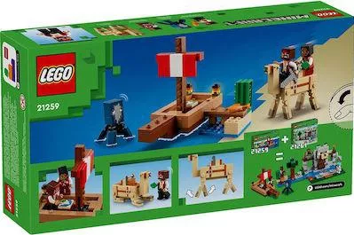 Lego Minecraft The Pirate Ship Voyage για 8+ Ετών #21259