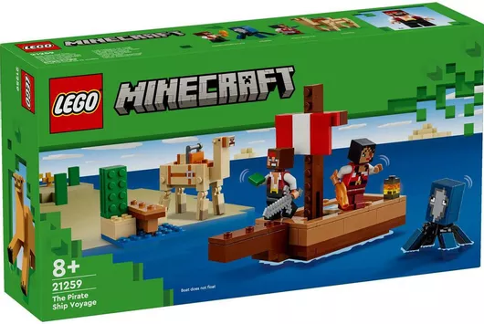 Lego Minecraft The Pirate Ship Voyage για 8+ Ετών #21259