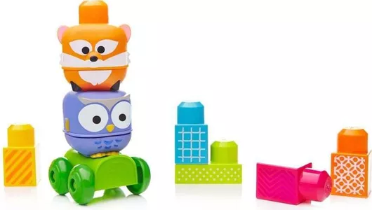 Τουβλάκι Mega Bloks First Builders Jungle Friends για 1+ Έτους