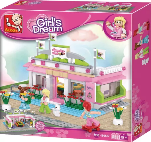 Τουβλάκι Sluban Girls Dream Snooker Club 289τμχ