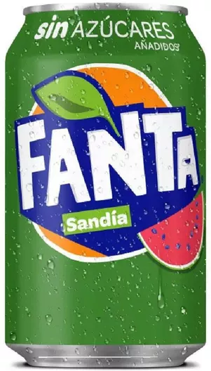 Αναψυκτικό Fanta Zero Watermelon με Ανθρακικό 330ml