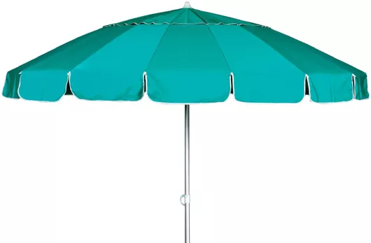 Ομπρέλα Θαλάσσης Chanos Solart 260/16 Σπαστή Αλουμινίου Διαμέτρου 2.6m με Αεραγωγό Γαλάζια