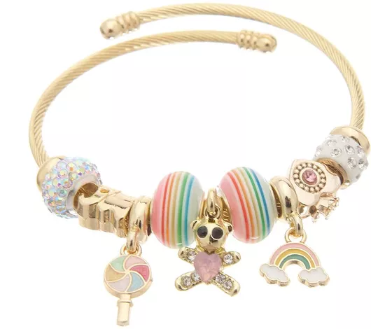 Βραχιόλι Γλειφιτζούρι Aa-5301-21 Χρυσό Bag To Bag