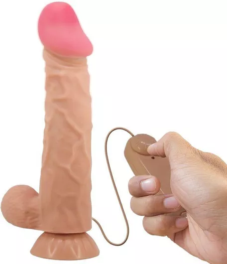 Ρεαλιστικό Dildo Pretty Love με Βεντούζα Flesh 24cm