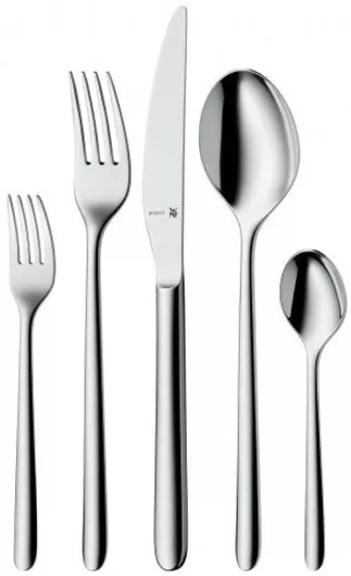 WMF Σετ Μαχαιροπίρουνα Ανοξείδωτα Ασημί 30τμχ