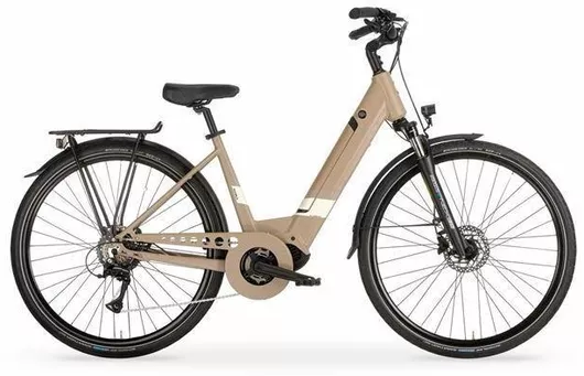 Ηλεκτρικό Ποδήλατο MBM Rambla Sport 28" Καφέ Trekking με Ταχύτητες