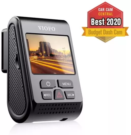 Κάμερα DVR Αυτοκινήτου Viofo A119 V3 1600P με Οθόνη 2" για Παρμπρίζ με Αυτοκόλλητο