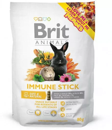 Λιχουδιά Brit για Τρωκτικά Immune 100gr