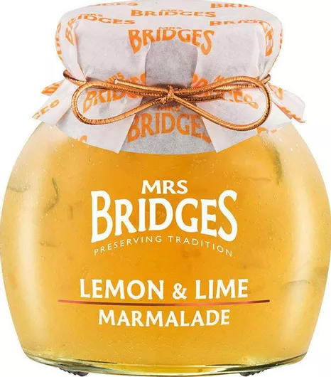 Μαρμελάδα Mrs Bridges Lemon & Lime 340gr