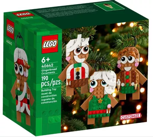 Lego Gingerbread Ornaments για 6+ Ετών