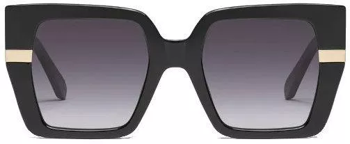 Γυναικεία Γυαλιά Ηλίου Quay NOTORIOUS-BLK/SMK-53 με Κοκκάλινο Σκελετό Μαύρο