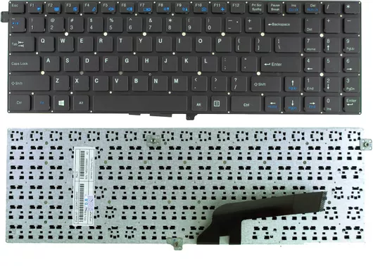 Πληκτρολόγιο Laptop Laptop Turbo-X W550EU W550EU1 W555EU1 W550AU W555AUQ W550EL W555EL US BLACK με οριζόντιο ENTER