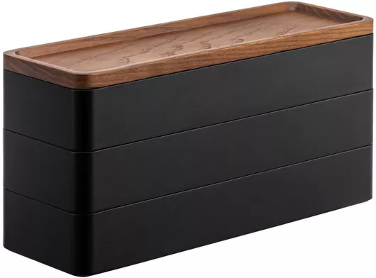 Μπιζουτιέρα Yamazaki Κουτί Μεταλλική Μαύρη