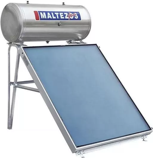 Ηλιακός Θερμοσίφωνας Maltezos GL 200lt Glass Τριπλής Ενέργειας 2.6τ.μ. Επιλεκτικός