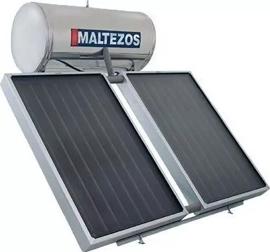 Ηλιακός Θερμοσίφωνας Maltezos MALT - H 160lt Inox Διπλής Ενέργειας 2.6τ.μ. Επιλεκτικός