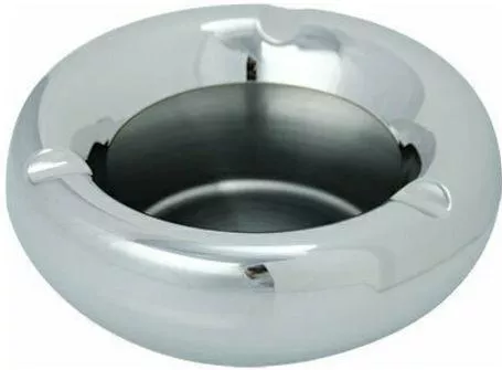 ΣΤΑΧΤΟΔΟΧΕΙΟ ΣΤΡΟΓΓΥΛΟ Ø12,7cm ΙΝΟΧ S-3187
