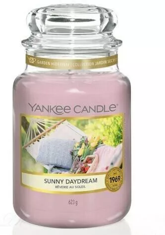 Αρωματικό Κερί Yankee Candle σε Βάζο με Άρωμα Sunny Daydream 104gr