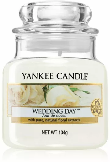 Αρωματικό Κερί Yankee Candle με Άρωμα Wedding Day 104gr