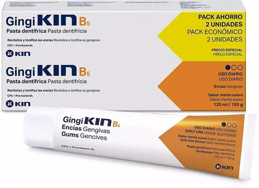 Οδοντόκρεμες Kin 2x125ml