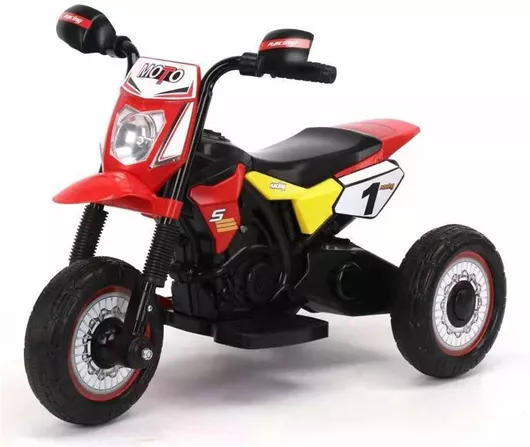 Παιδική Μηχανή Supermotard Ηλεκτροκίνητη 6 Volt Κόκκινο