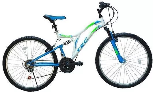 Ποδήλατο Mountain Bike TEC Master 26" με 21 Ταχύτητες Λευκό