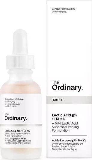 Scrub Προσώπου The Ordinary Lactic Acid 5% & HA 2% Superficial  Formulation 30ml