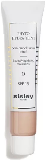 Κρέμα Προσώπου Sisley Paris Phyto Hydra Teint 0 Fair Ημέρας με Χρώμα & SPF15 για Ενυδάτωση & Ατέλειες 40ml