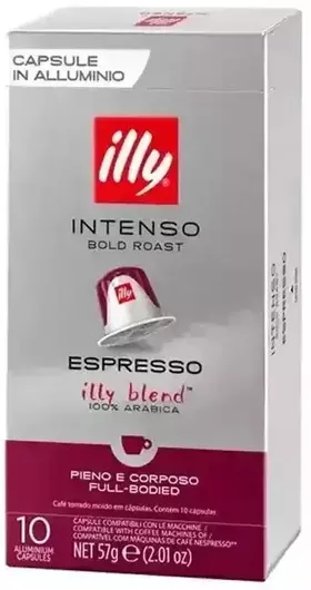 Κάψουλες Espresso Illy Συμβατές με Μηχανή Nespresso 10caps 8003753158761