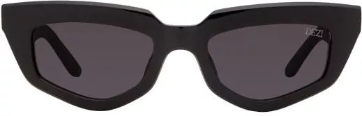 Γυναικεία Γυαλιά Ηλίου Dezi με Κοκκάλινο Σκελετό Μαύρο