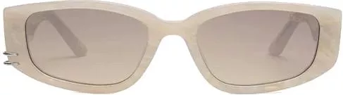 Γυναικεία Γυαλιά Ηλίου Dezi με Κοκκάλινο Σκελετό Μπεζ
