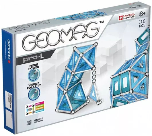 Geomag Μαγνητικό Παιχνίδι Κατασκευών Pro-l για Παιδιά 8+ Ετών